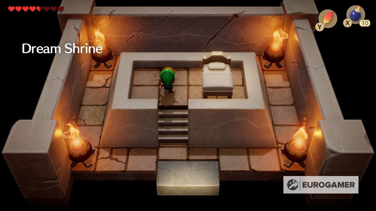 Zelda Link's Awakening Dream Shrine explained and how to get the